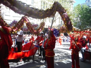 Australia Day Parade in Melbourne